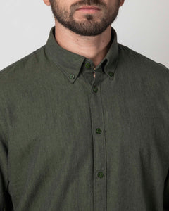 CAMICIA BUTTON DOWN TRAMA SPIGATINO