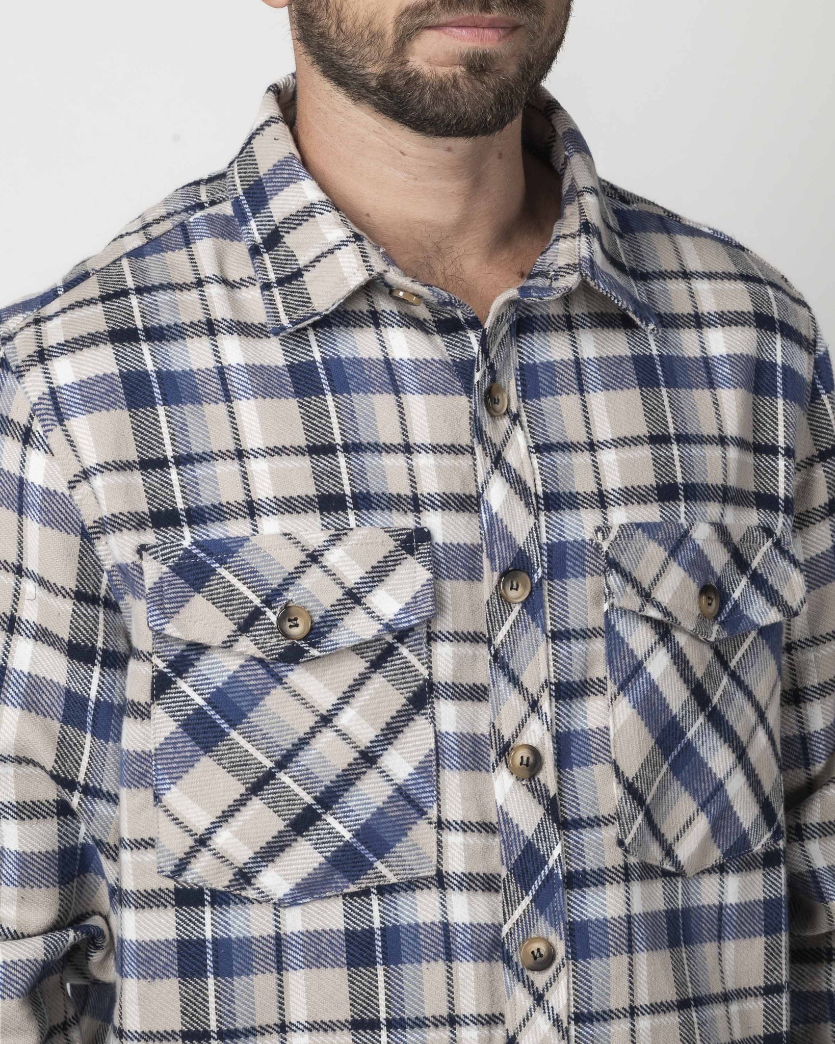 CAMICIA COMFORT FIT FLANELLA CHECK