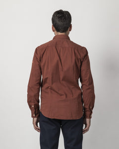 CAMICIA COLLO FRANCESE IN GABARDINA