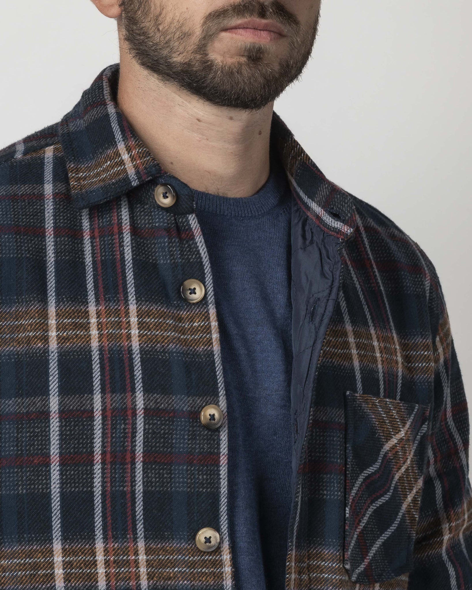 OVERSHIRT FLANELLA CHECK