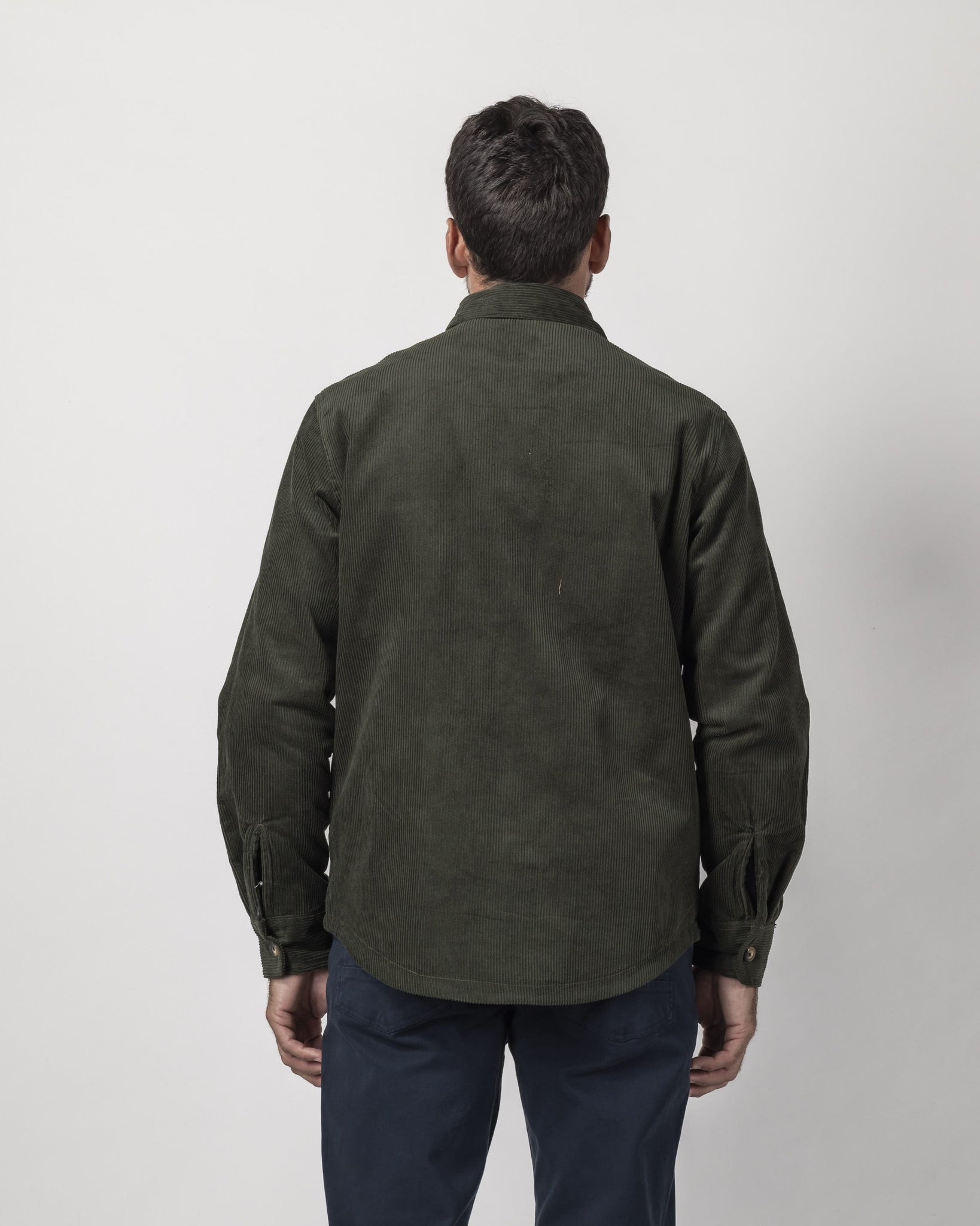 OVERSHIRT VELLUTO A COSTE