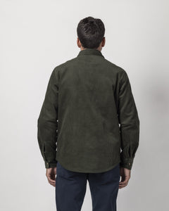 OVERSHIRT VELLUTO A COSTE