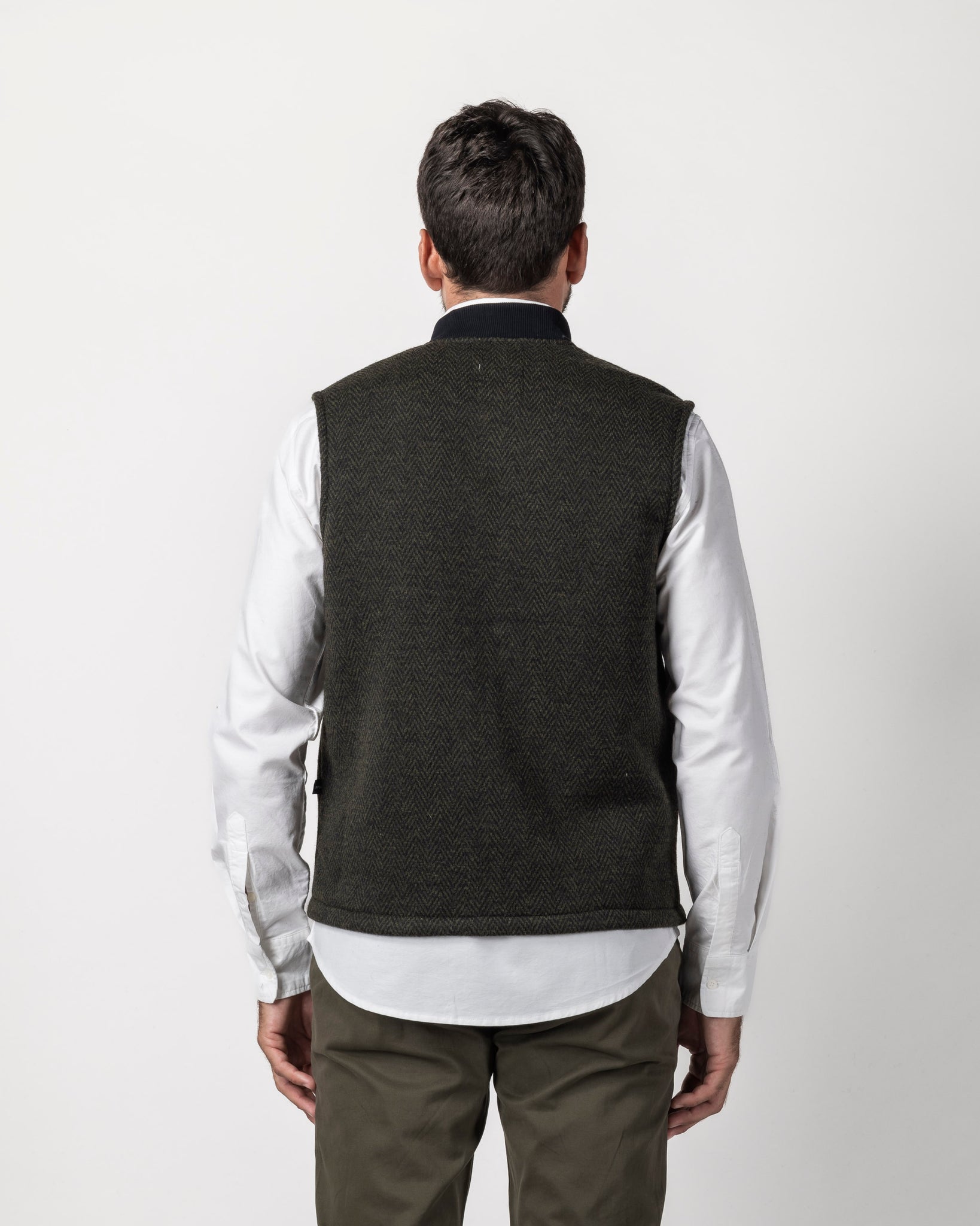 GILET MISTO LANA SPIGATINO