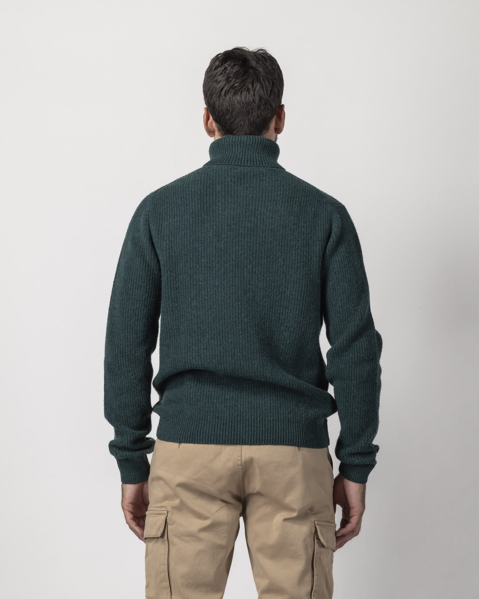 PULLOVER COLLO ALTO COSTA INGLESE