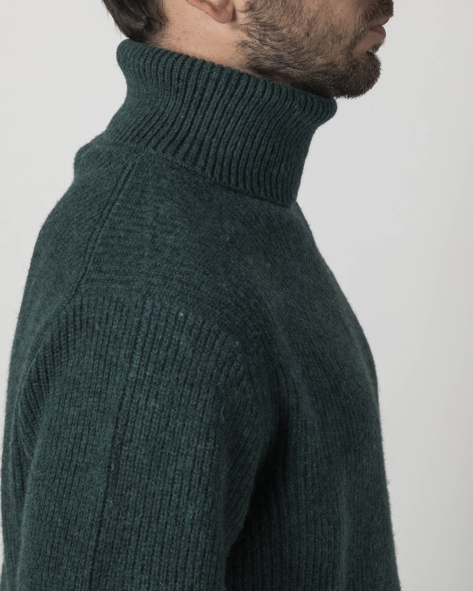 PULLOVER COLLO ALTO COSTA INGLESE