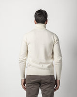 PULLOVER COLLO ALTO FRONTE DISEGNI GEOMETRICI