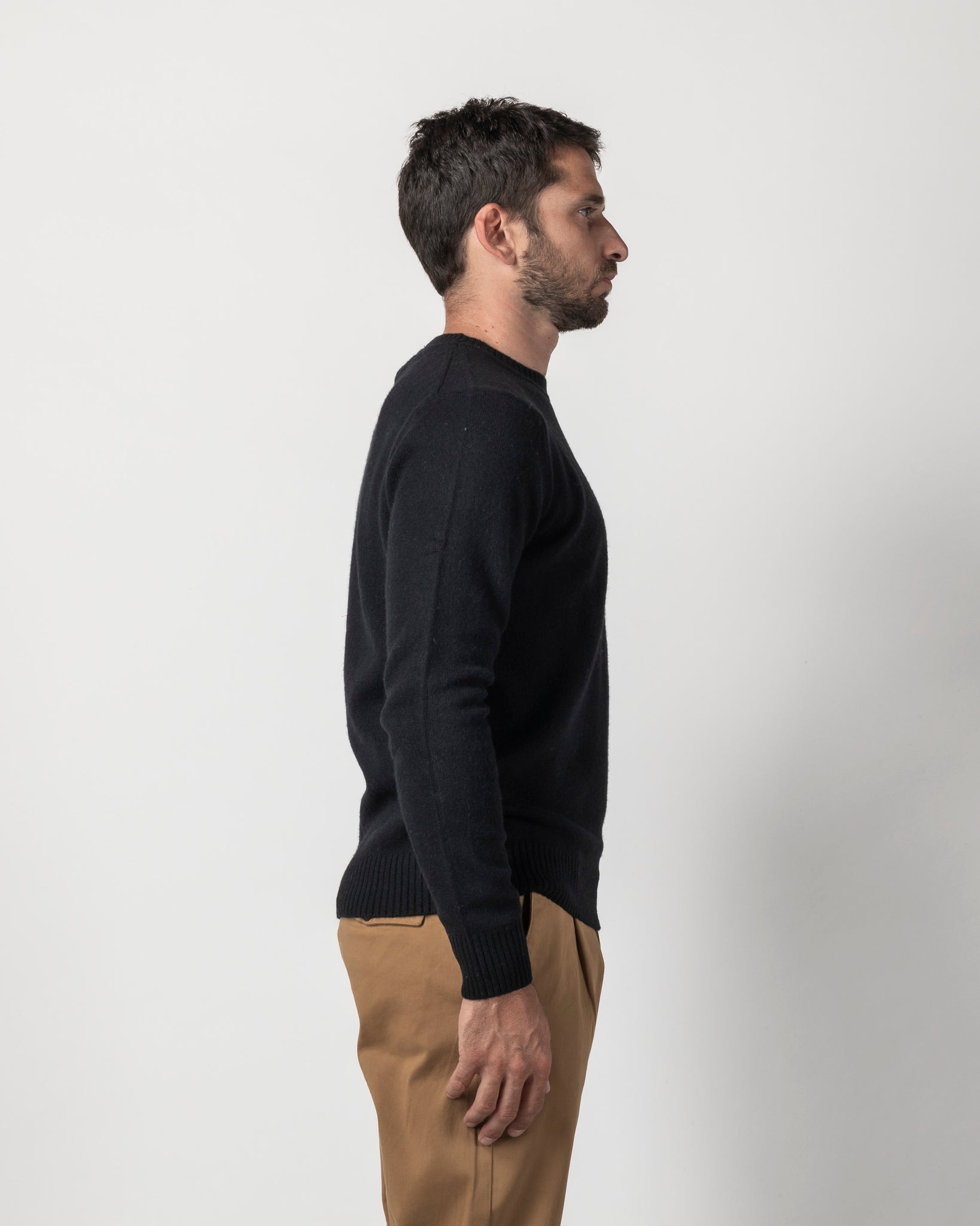 PULLOVER BASIC MISTO LANA