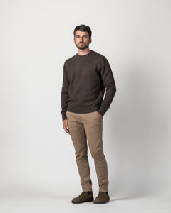 PULLOVER BASIC MISTO LANA