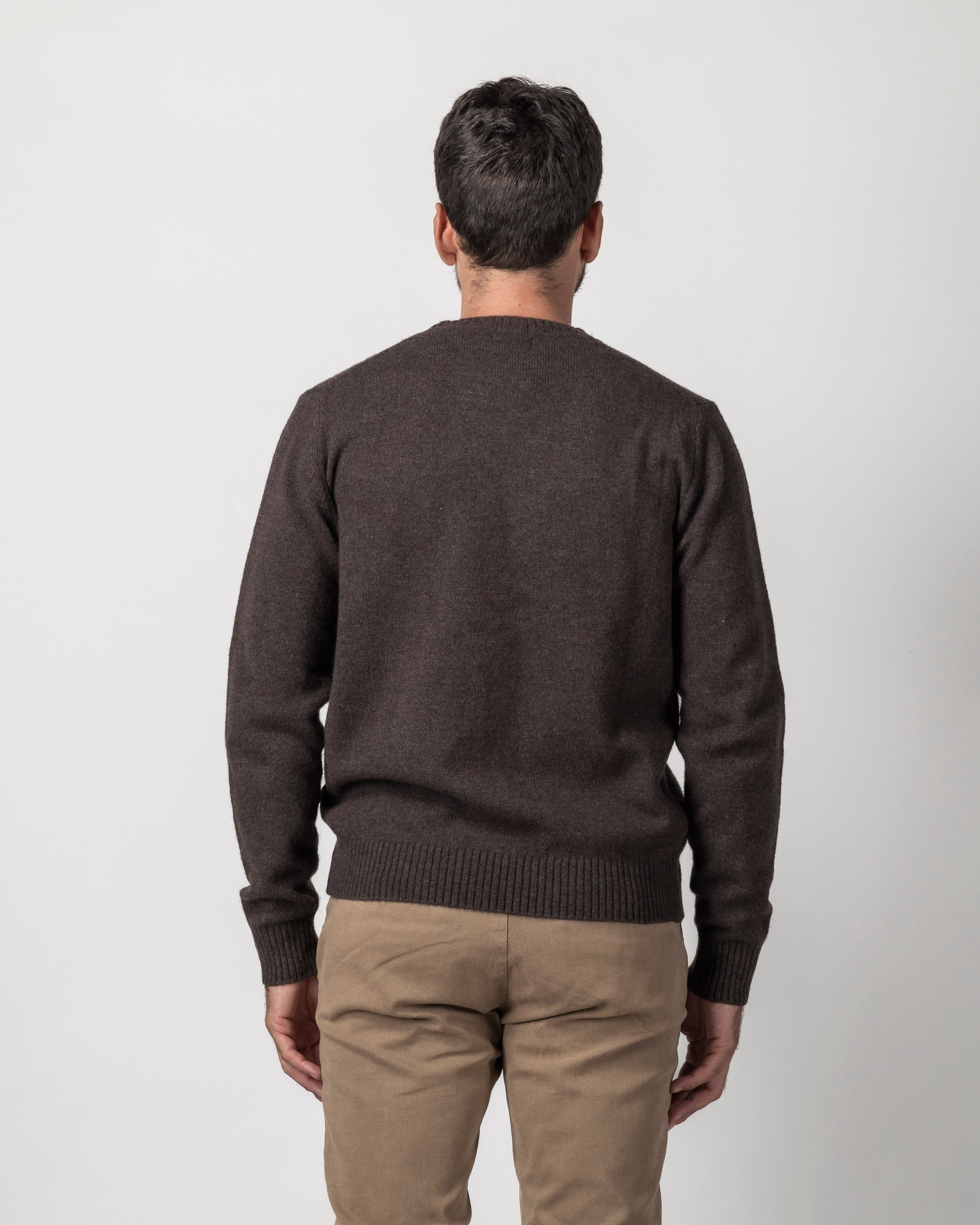 PULLOVER BASIC MISTO LANA
