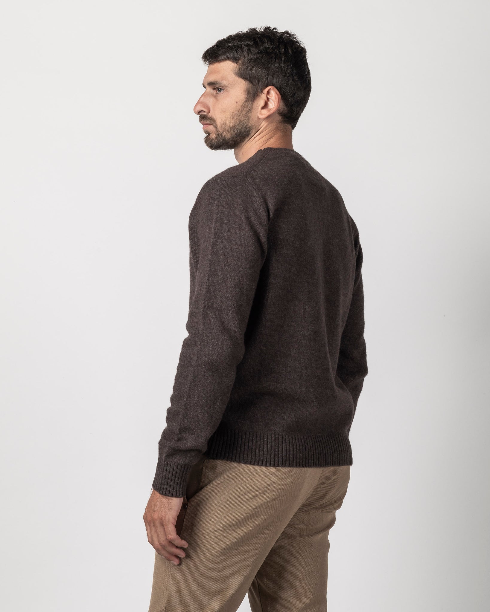 PULLOVER BASIC MISTO LANA