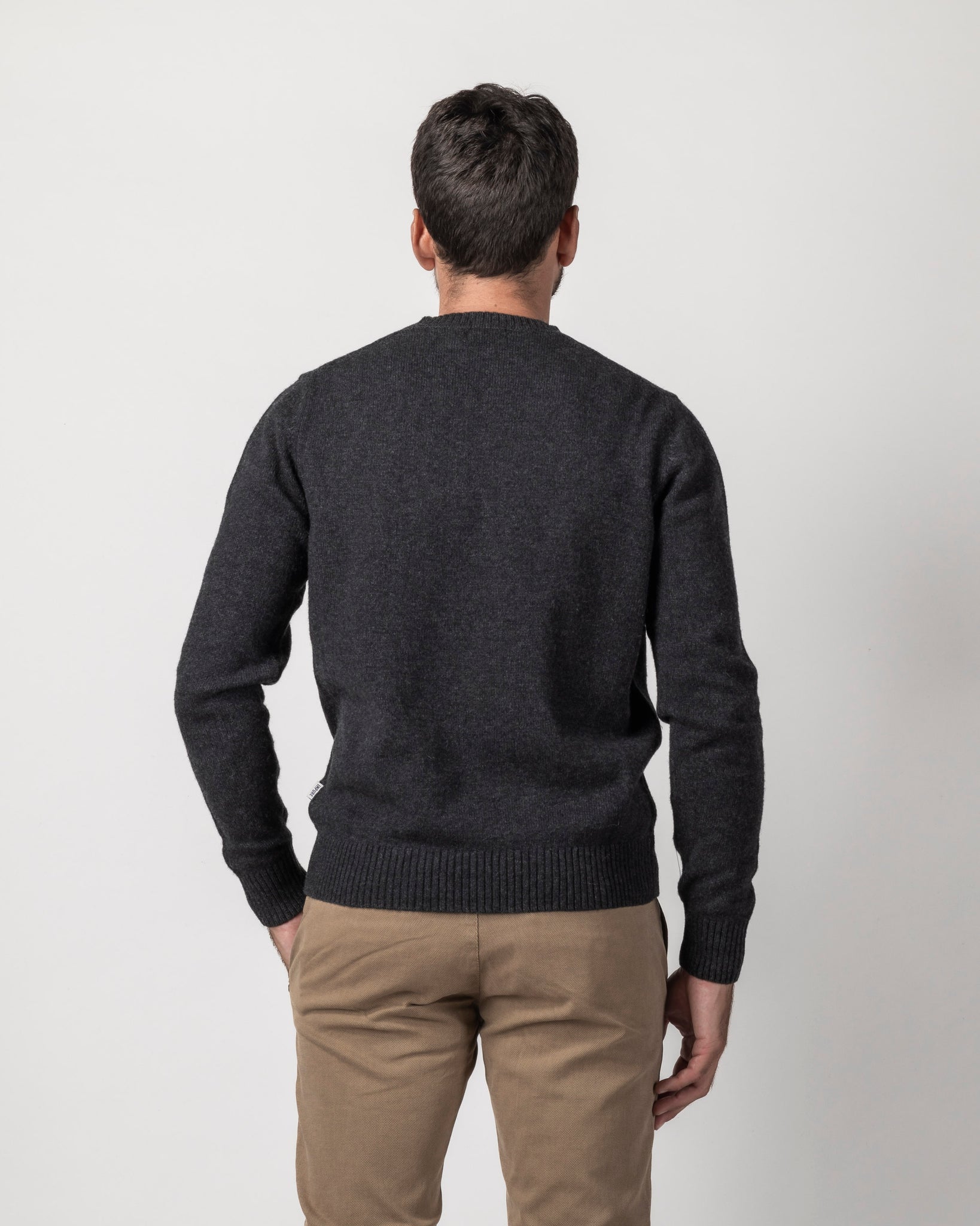 PULLOVER BASIC MISTO LANA