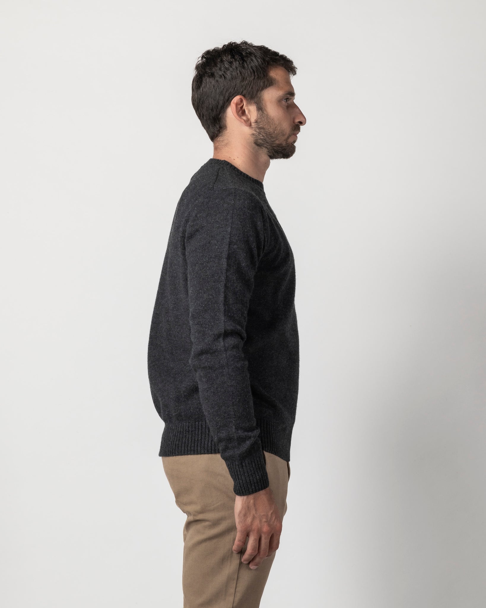 PULLOVER BASIC MISTO LANA