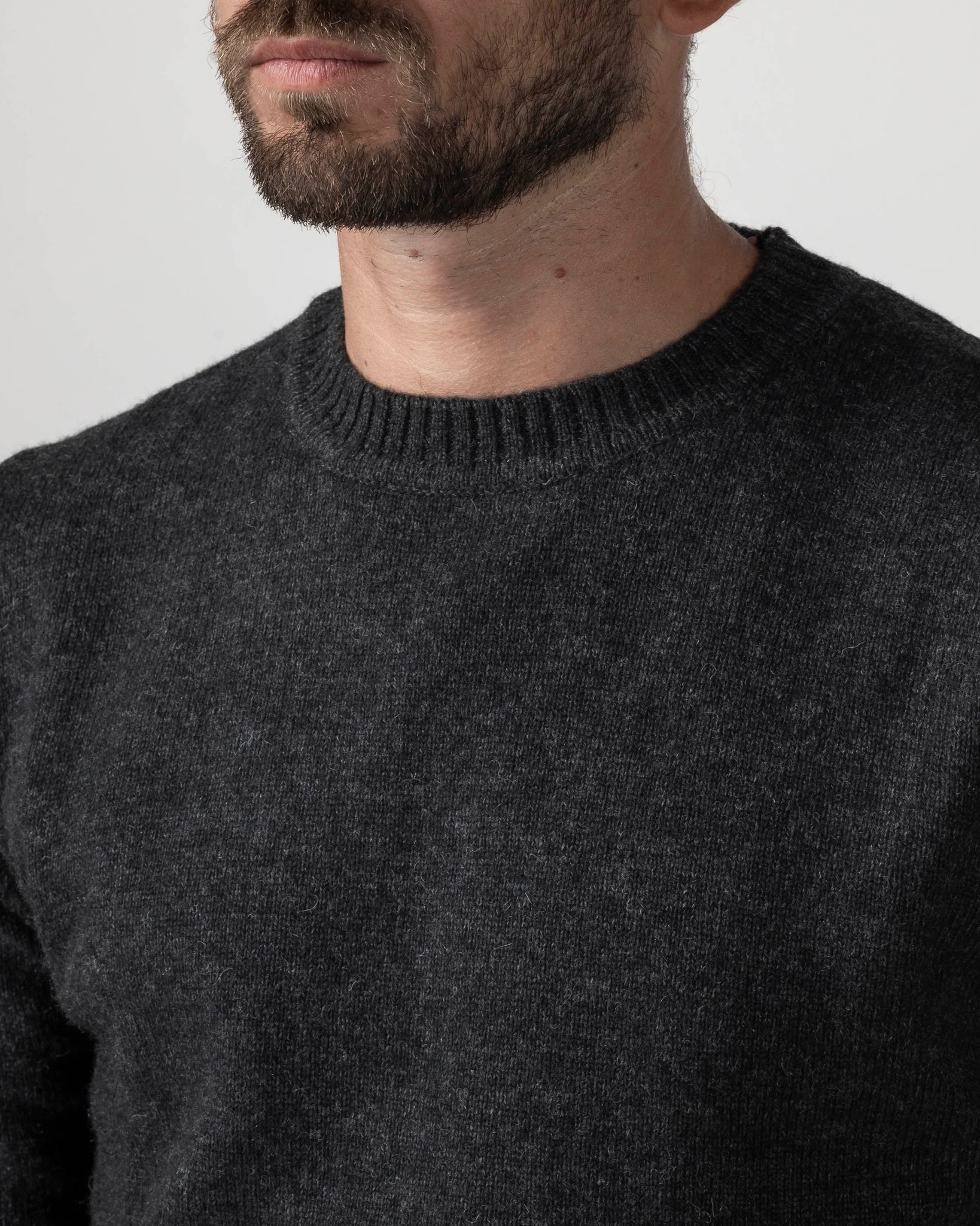 PULLOVER BASIC MISTO LANA