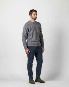 PULLOVER MISTO LANA BOTTONATO