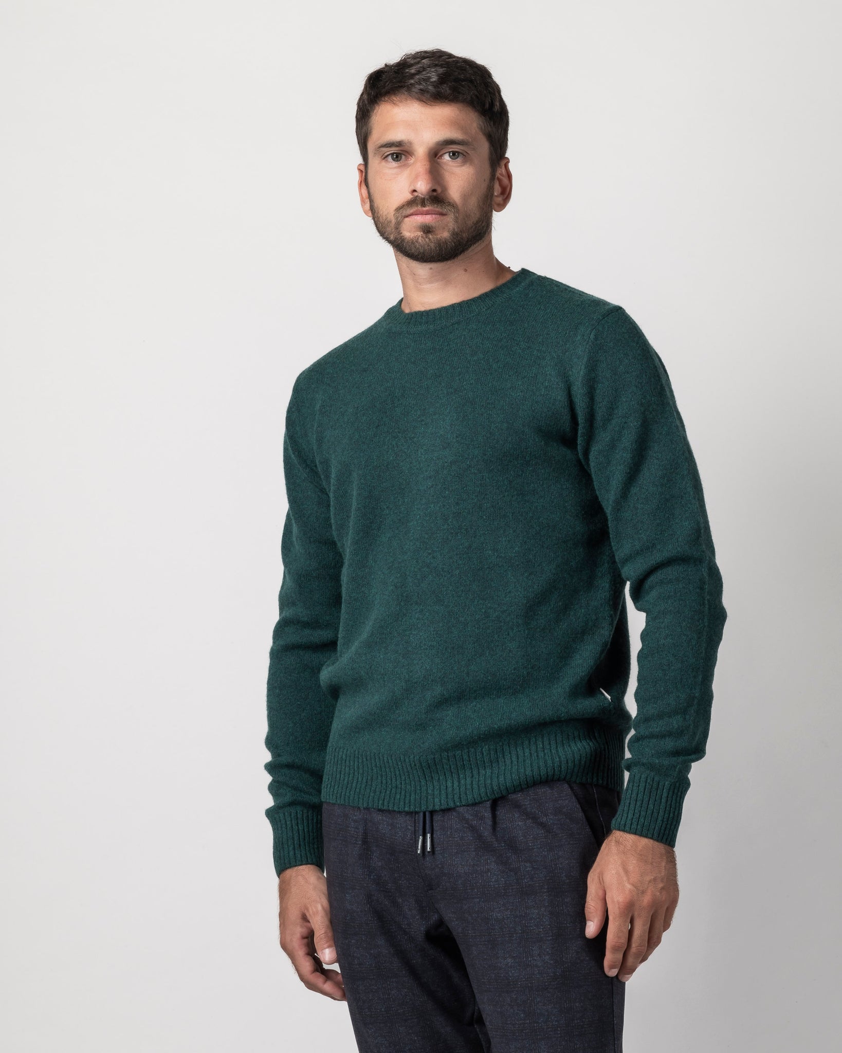 PULLOVER BASIC MISTO LANA