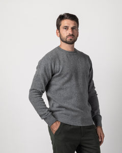 PULLOVER BASIC MISTO LANA