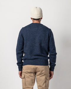 PULLOVER MISTO LANA BOTTONATO
