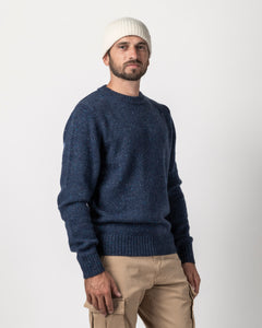 PULLOVER MISTO LANA BOTTONATO