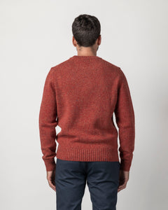 PULLOVER MISTO LANA BOTTONATO