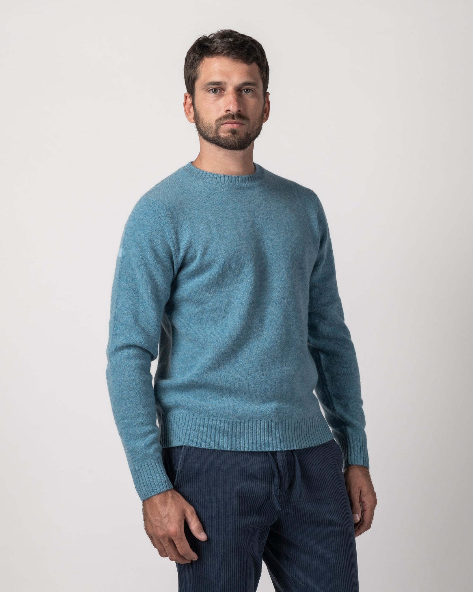 PULLOVER BASIC MISTO LANA