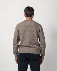 PULLOVER MISTO LANA BOTTONATO