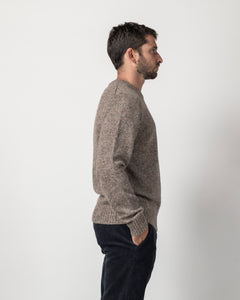 PULLOVER MISTO LANA BOTTONATO