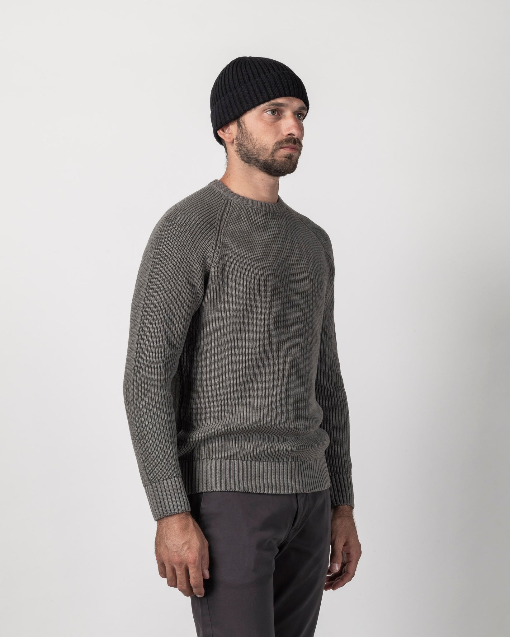 PULLOVER IN COTONE STONE WASH