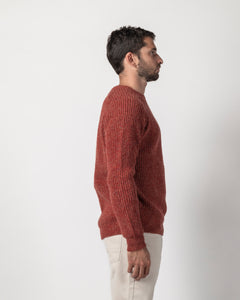 PULLOVER COSTA INGLESE MISTO LANA BOTTONATO