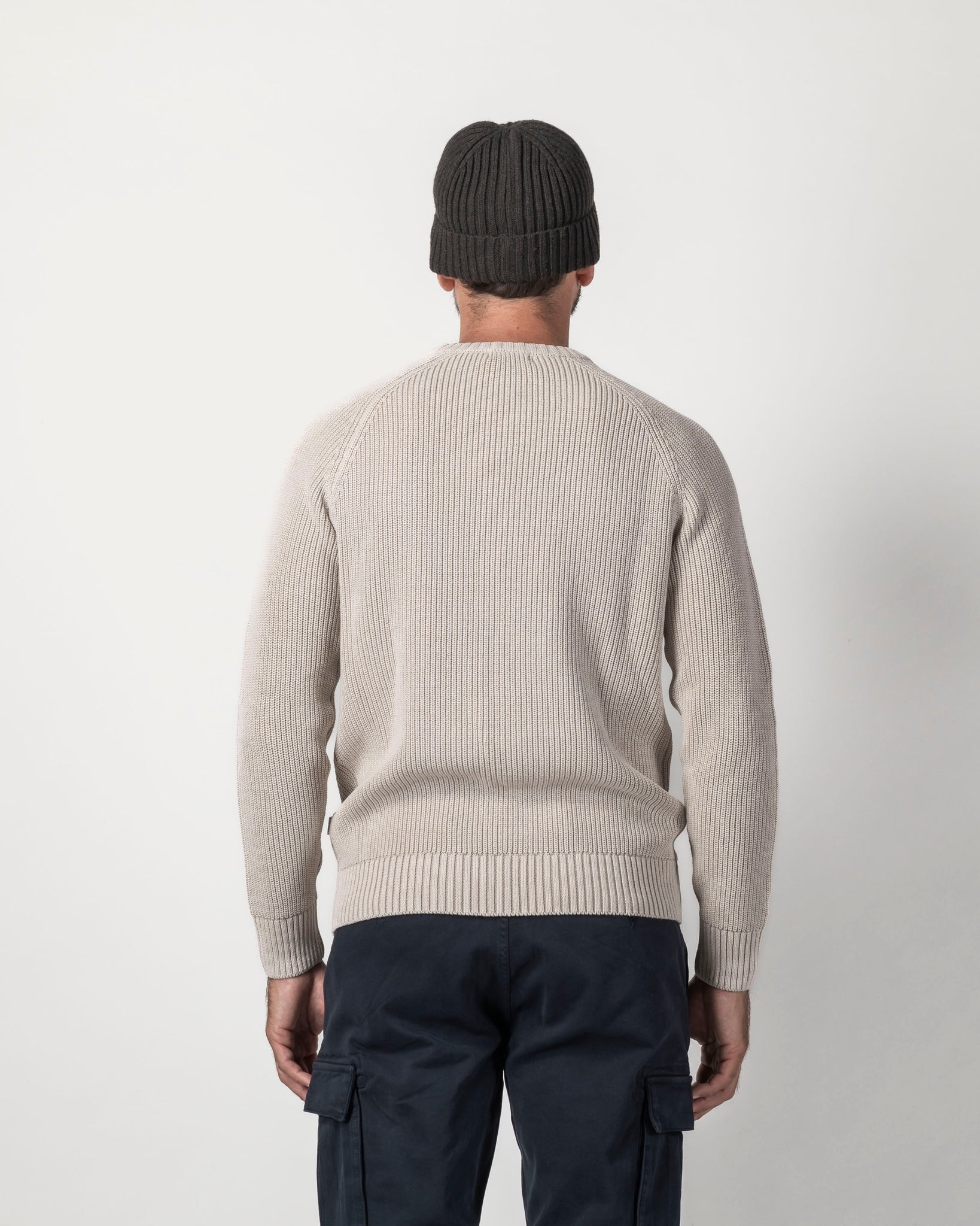 PULLOVER IN COTONE STONE WASH