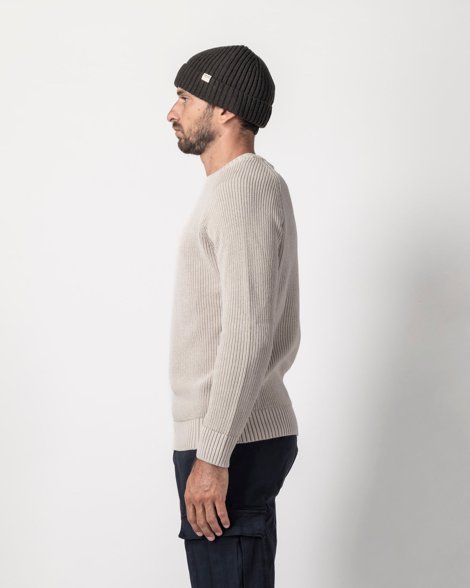 PULLOVER IN COTONE STONE WASH