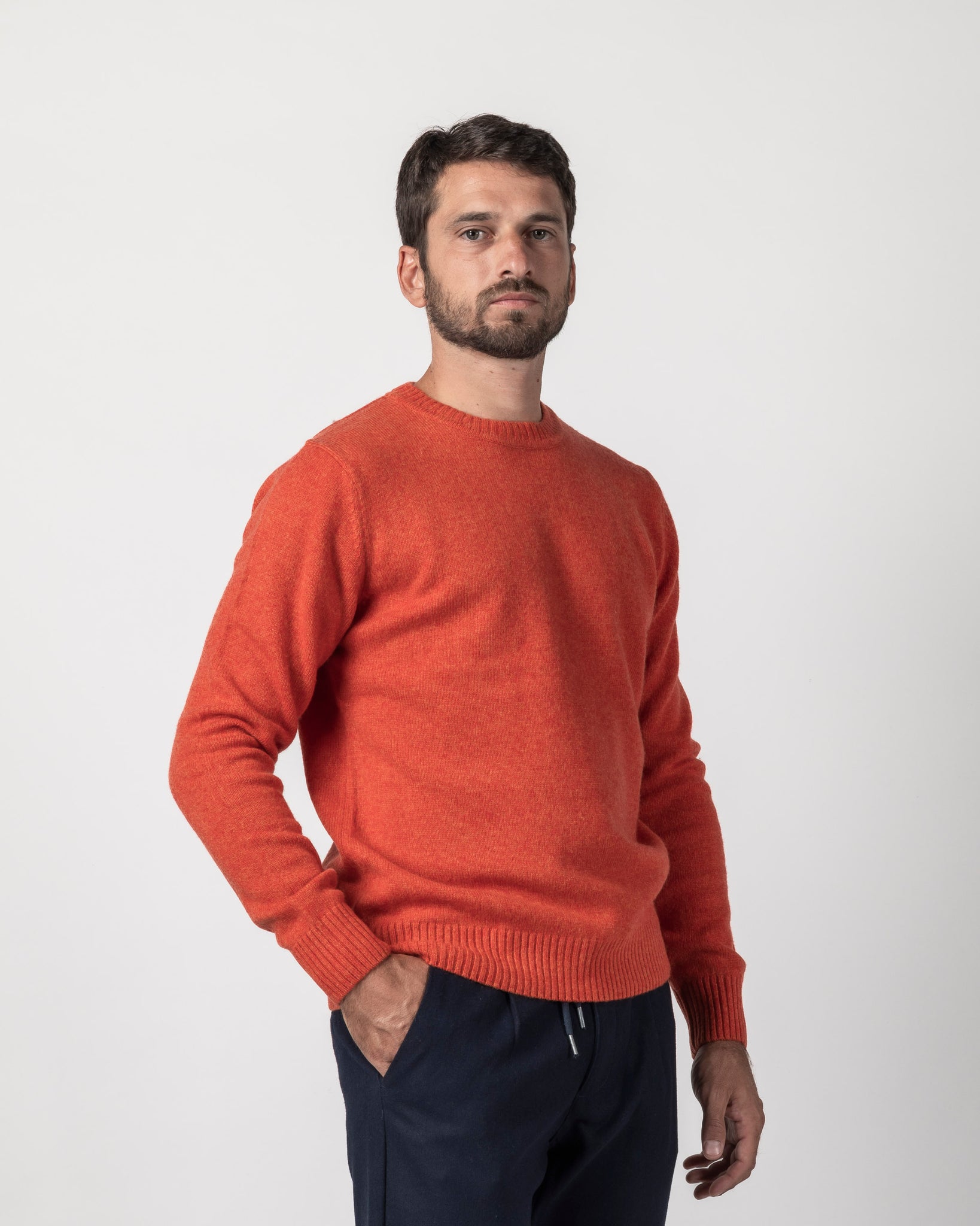 PULLOVER BASIC MISTO LANA