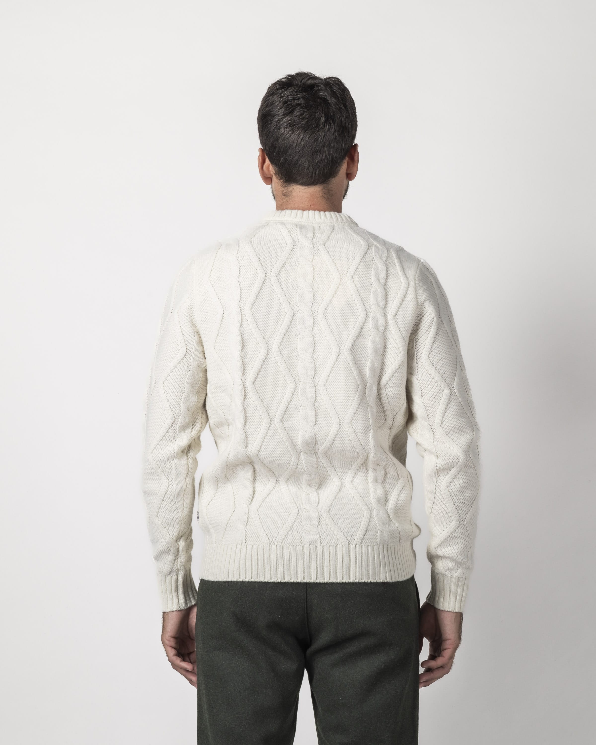 ALL OVER BRAID PULLOVER