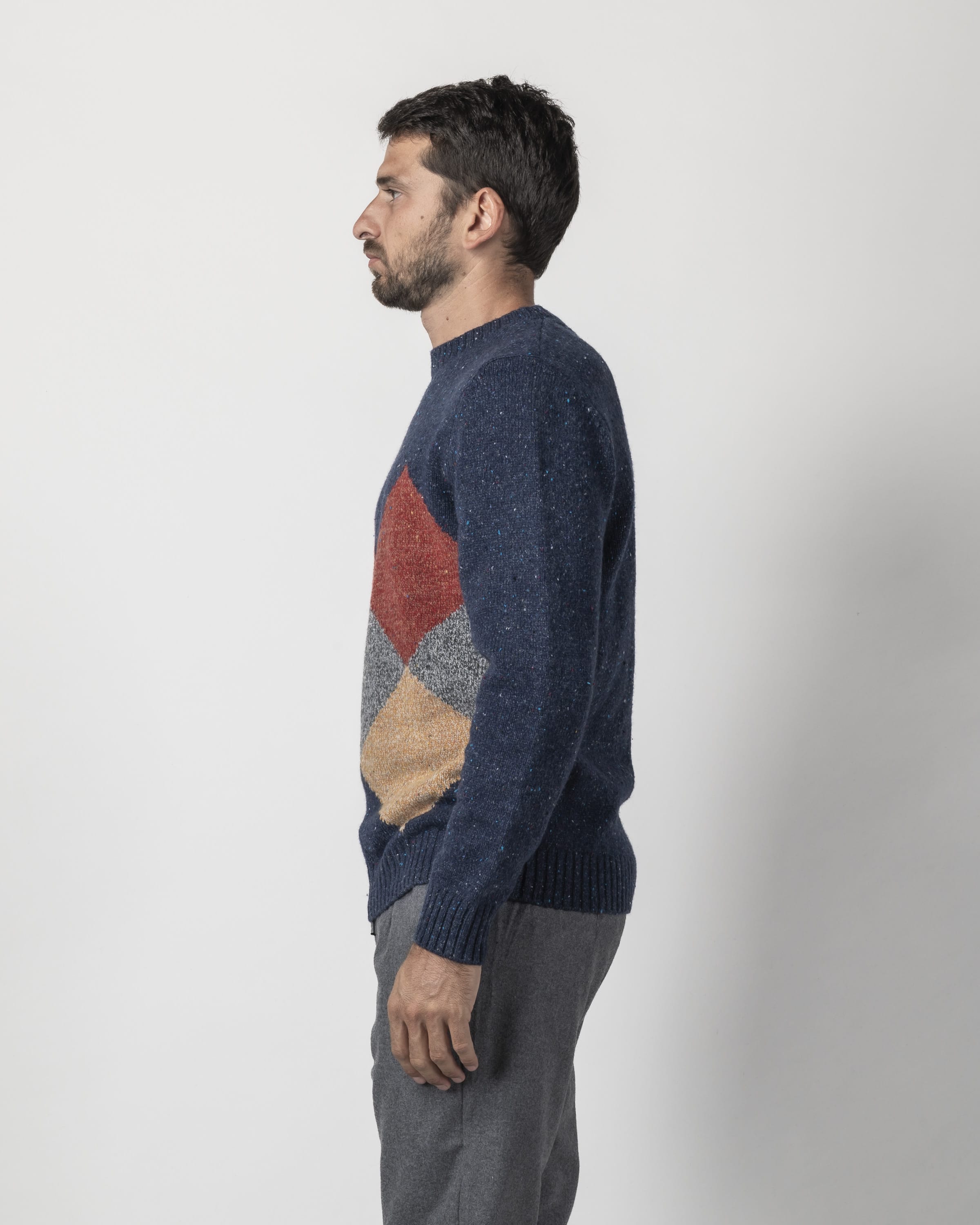 GEOMETRIC DESIGN PULLOVER ONLY