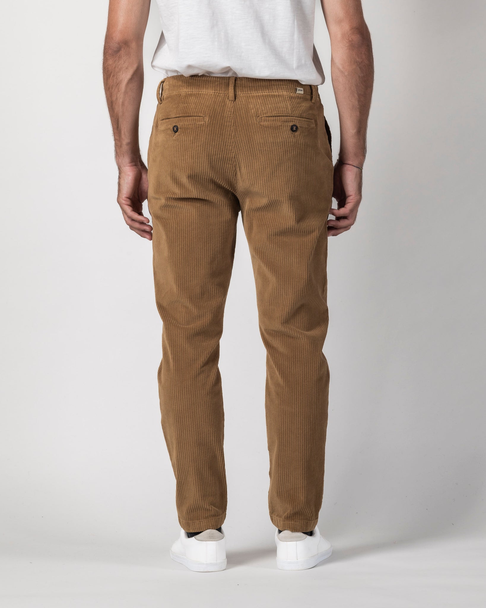 CHINO LONG VELLUTO A COSTE