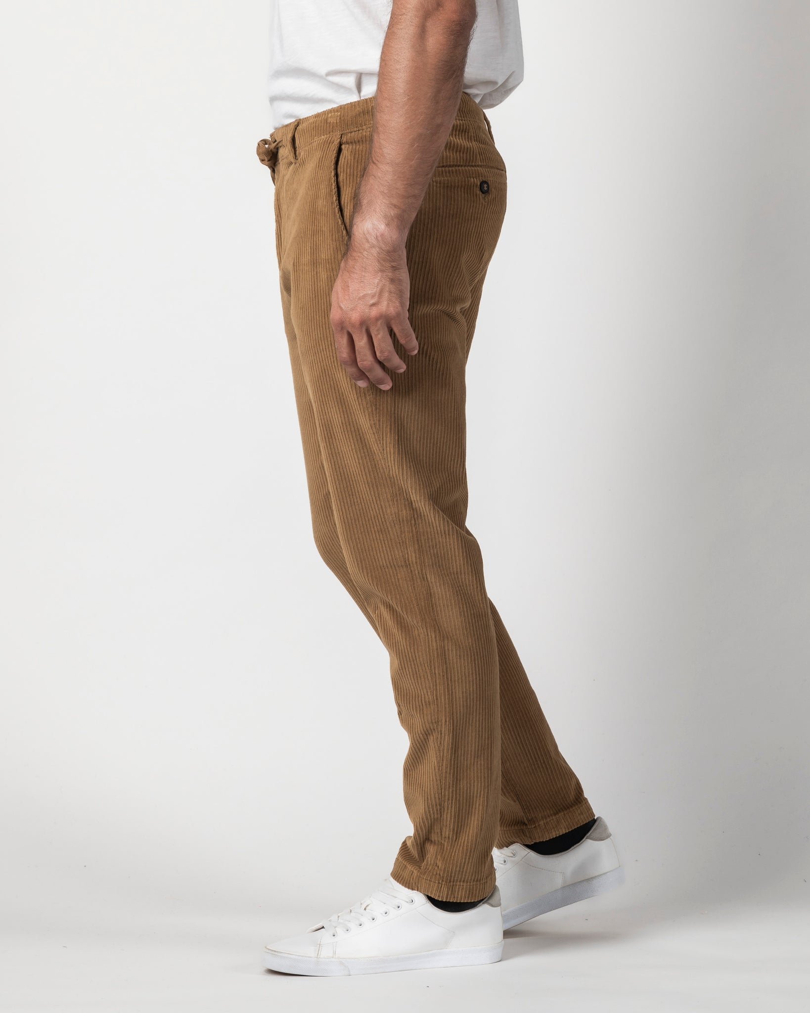 CHINO LONG VELLUTO A COSTE