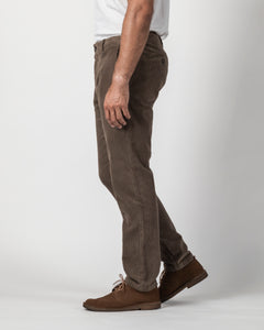 CHINO LONG SLIM VELLUTO A COSTE