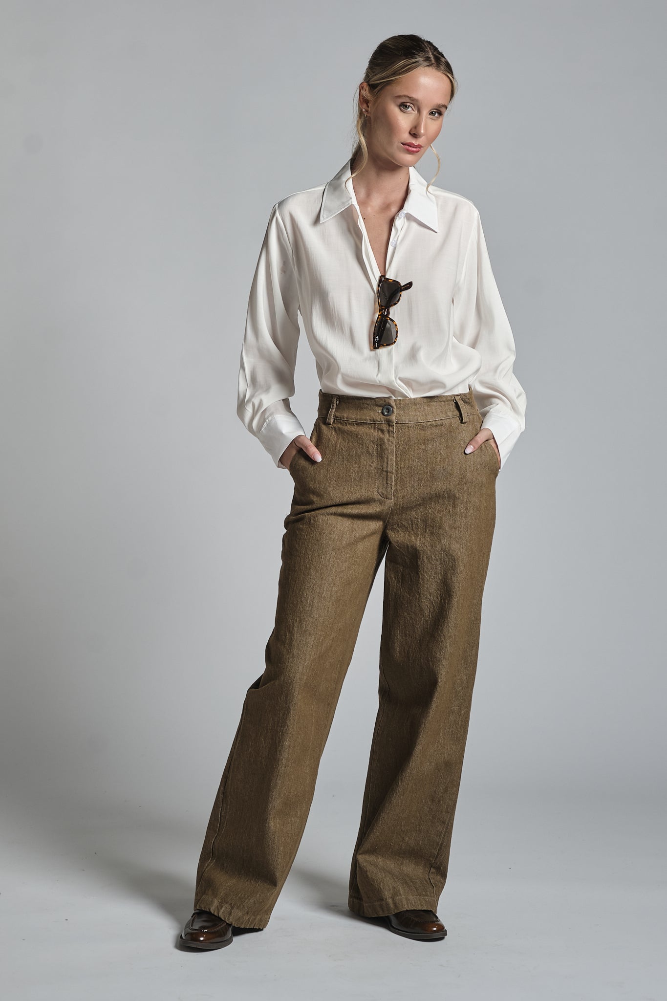 PEI TROUSER IN TWILL STRETCH