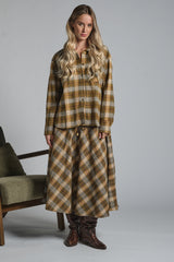 CLARINE SHIRT IN MIXED COTTON