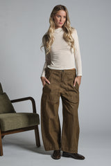 PRUE TROUSER IN TWILL STRETCH