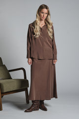 MYRA SHIRT IN MIXED MODAL