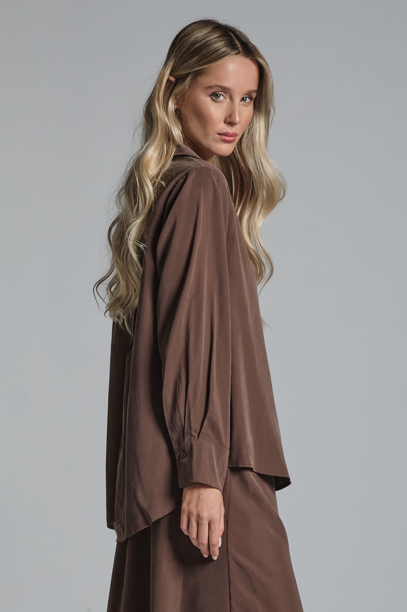MYRA SHIRT IN MIXED MODAL