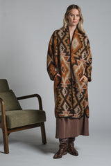 DIANE LONG COAT MIXED WOOL