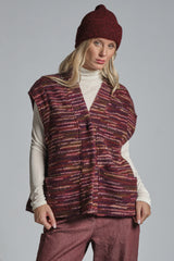 IVETTE GILET MIXED VIRGIN WOOL