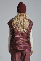 IVETTE GILET MIXED VIRGIN WOOL