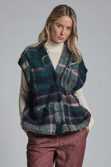 IVETTE GILET MIXED VIRGIN WOOL