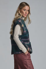 IVETTE GILET MIXED VIRGIN WOOL