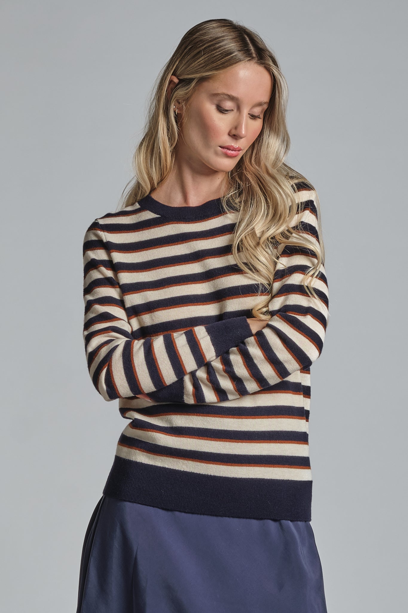 NICOLE SWEATER TURTLE NECK IN WOOL MERCERIZED