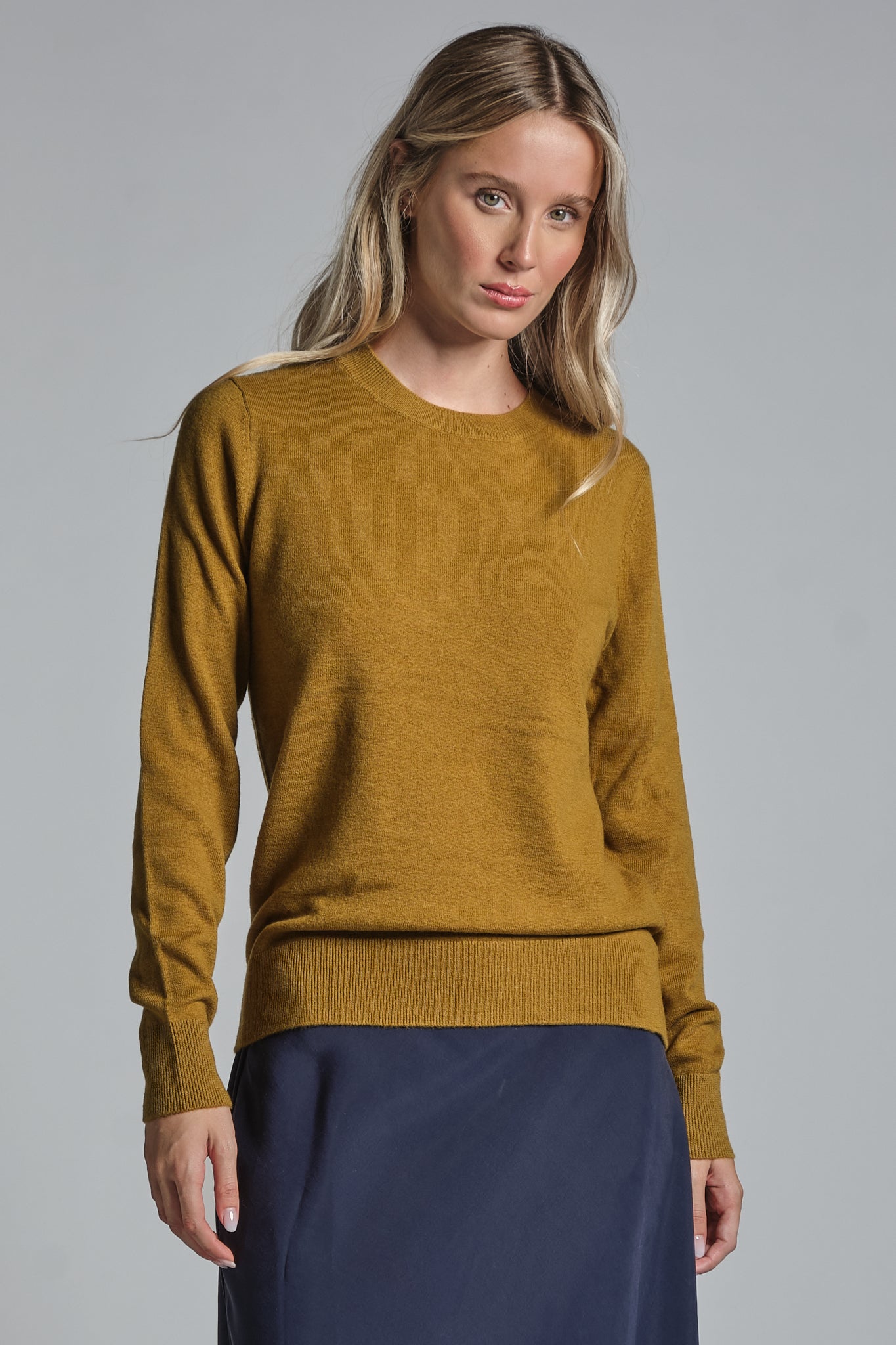 NICOLE SWEATER IN WOOL MERCERIZED