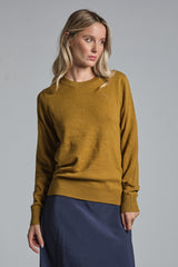 NICOLE SWEATER IN WOOL MERCERIZED