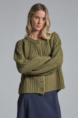CINZIA CARDIGAN IN MIXED ALPACA